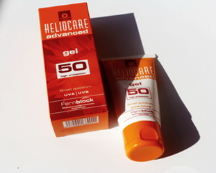 Review kem chống nắng Heliocare Advanced gel SPF50