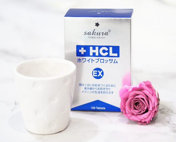 Review viên uống giảm sạm nám dưỡng sáng da Sakura HCL Ex